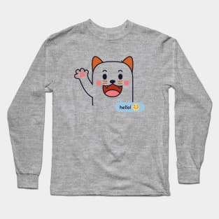 Cat Sayings Long Sleeve T-Shirt